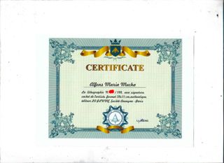 Litografía Mucha - Zodiaco (Edic. Limitada)