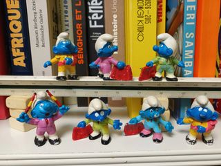 7 Pitufos Toreros Vintage (80s)