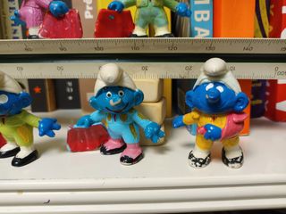 7 Pitufos Toreros Vintage (80s)