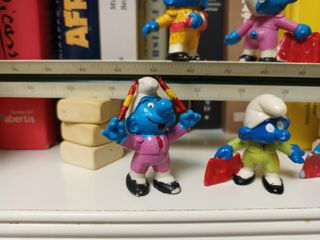 7 Pitufos Toreros Vintage (80s)