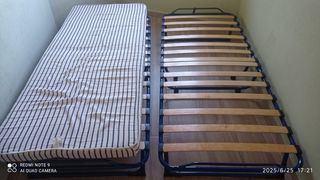  1 Cama supletoria plegables