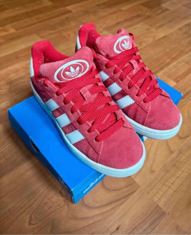 Adidas Campus Scarpe Rosse