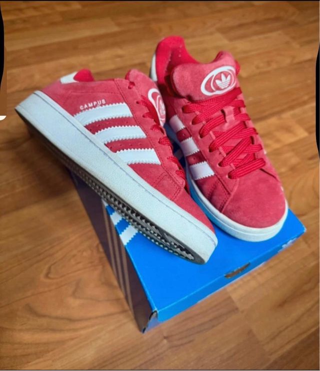 Adidas Campus Scarpe Rosse