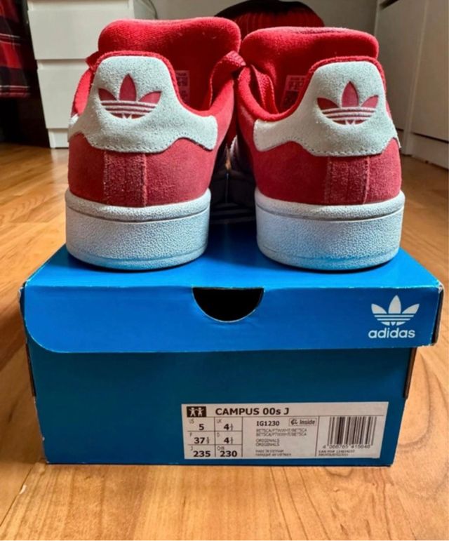 Adidas Campus Scarpe Rosse