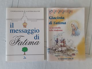 2 Libri " il messaggio di Fatima e Giacinta