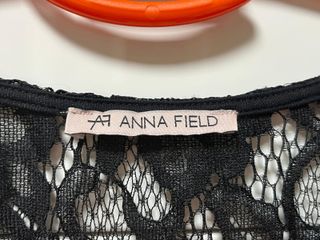 Camiseta negra encaje