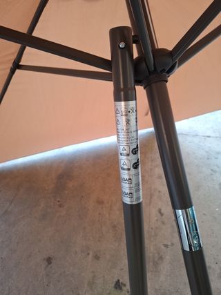 Sombrilla terraza beige - Parasol