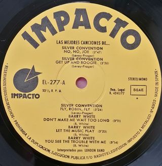 LP Vinilo London Band: Grandes Éxitos