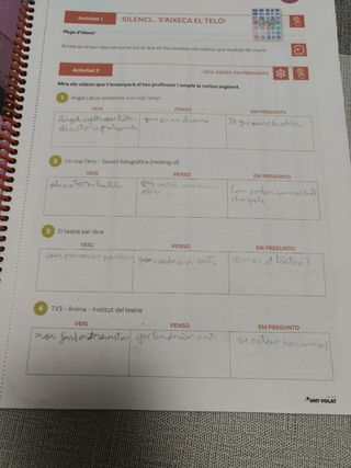 Llengua catalana i literatura 1 ESO