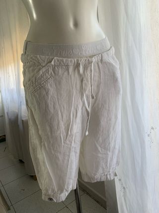 Bermuda Kaporal blanca vintage