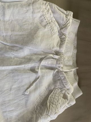 Bermuda Kaporal blanca vintage