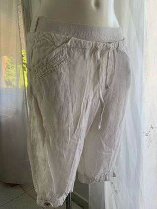 Bermuda Kaporal blanca vintage