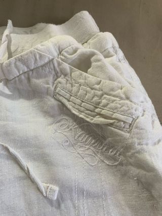 Bermuda Kaporal blanca vintage