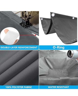Toldo vela 2,5x3,5m - Gris