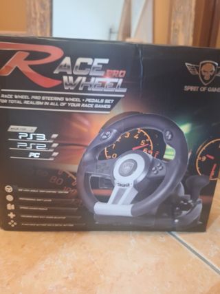 Volante Race Pro Wheel PS2 PS3 PC