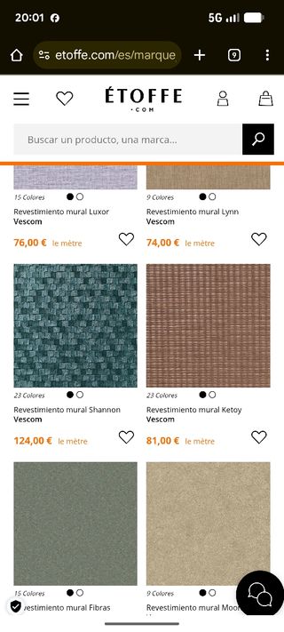 Revestimiento pared vescom