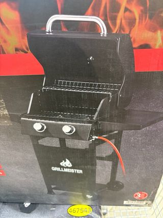 Barbacoa de gas Grillmeister - 2 quemadores