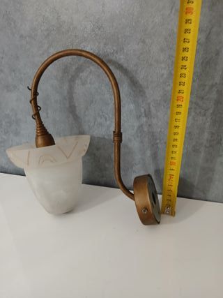 Applique Parete Vetro Oro