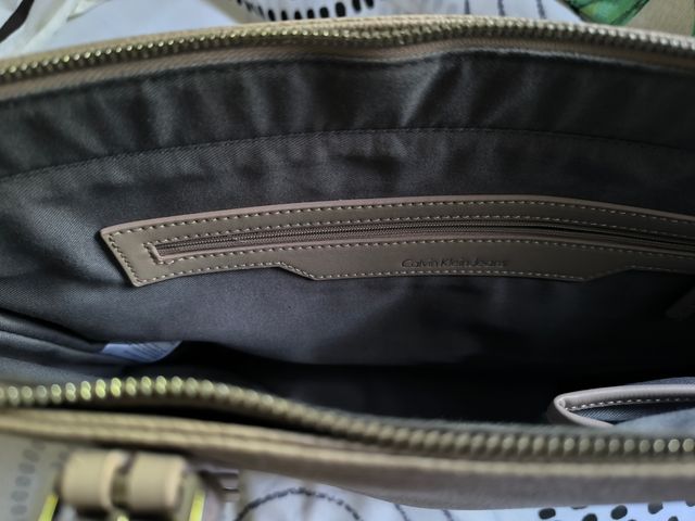 Bolso Calvin Klein beige