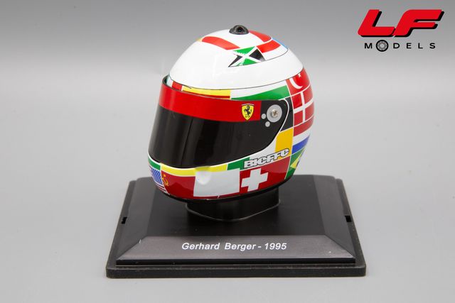 1:5 Casco/Helmet Gerhard Berger 1995