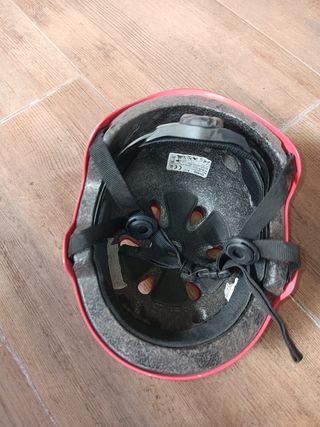 Casco bici niño Oxelo rojo