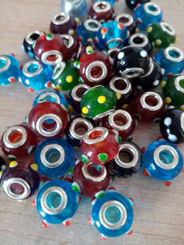 Cuentas Murano estilo Pandora