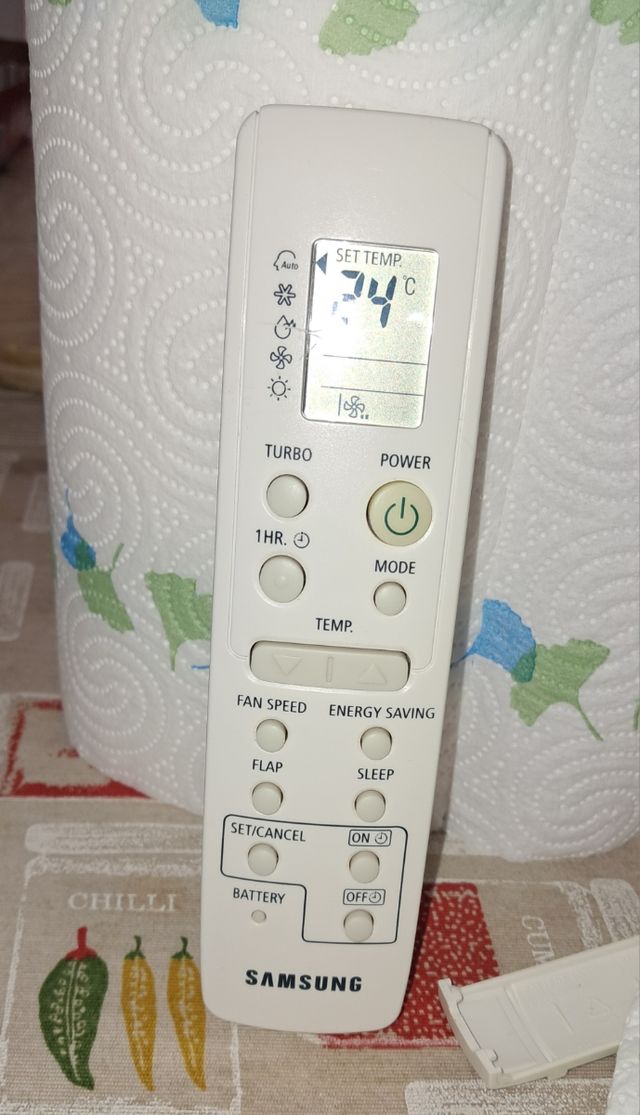 Mando aire acondicionado Samsung