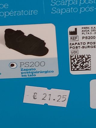 Zapatos postquirúrgicos Prim