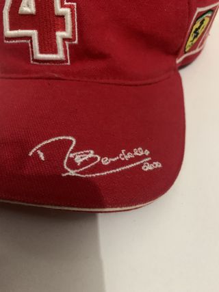 Cappellino Ferrari n°4 Barrichello