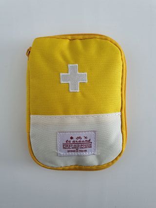 Botiquín medico de viaje 10,5 x 15 cm [Amarillo]