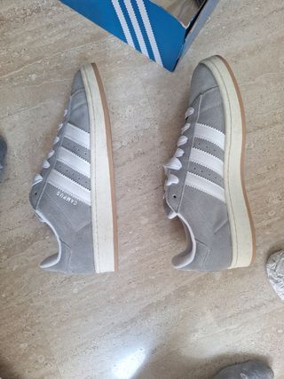 Zapatillas Adidas Campus Gris