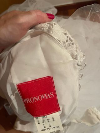 Vestido novia PRONOVIAS T36