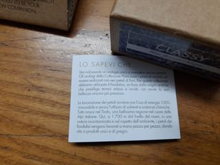 Orologio AB AETERNO legno blu