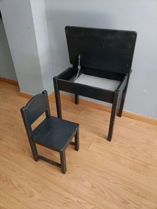 Escritorio infantil negro