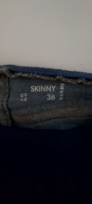 Cuatro pares de Pantalones premamá Kiabi S (36/8)