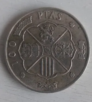Moneda 100 pesetas Franco 1966