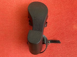 Zapatos de piel con tacón Raquel Pérez