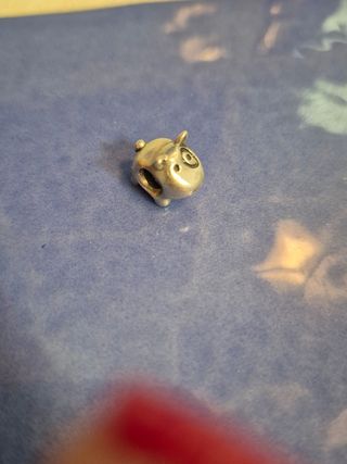 Charm Pandora plata.