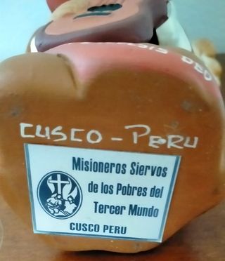 Angelo vintage Peruviano in ceramica da Collezione
