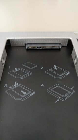 Adaptador DVD a SSD HDD 2,5” Disco Duro