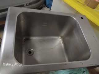 Lavandino acciaio inox barca