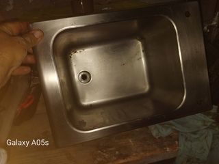 Lavandino acciaio inox barca