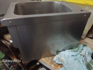 Lavandino acciaio inox barca