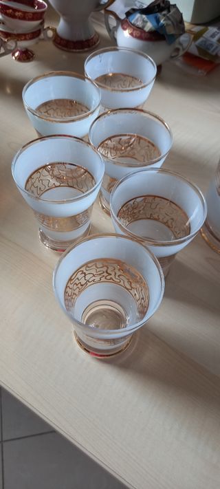 Set Vintage: Brocca & 6 Bicchieri