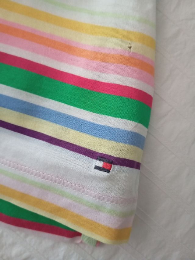 Polo Tommy Hilfiger rayas multicolor M