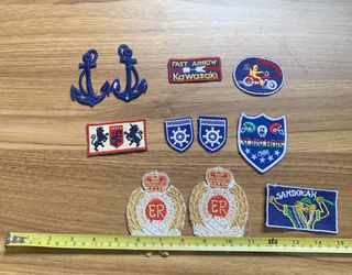 12 Toppe Ricamate Vintage Kawasaki