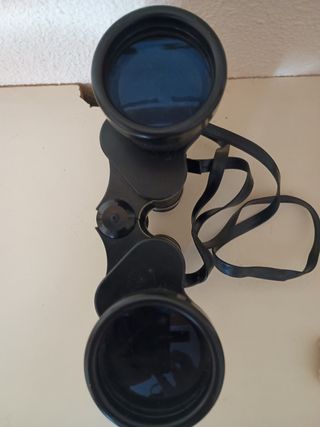 Prismáticos Super Verix 10x50 con su estuche vinta