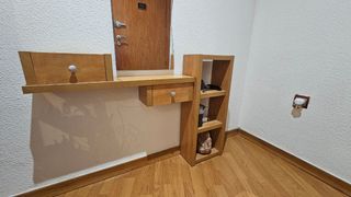 Recibidor con espejo - Madera