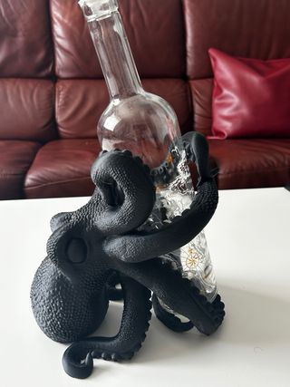 Pulpo 3D - Sujeta Botellas
