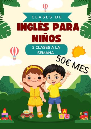 Clases de inglés para niños